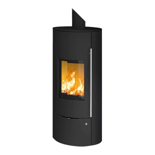 Olsberg Kaminofen Tolima Aqua II Compact 10 kW Ofen wasserführend Stahl-Schwarz
